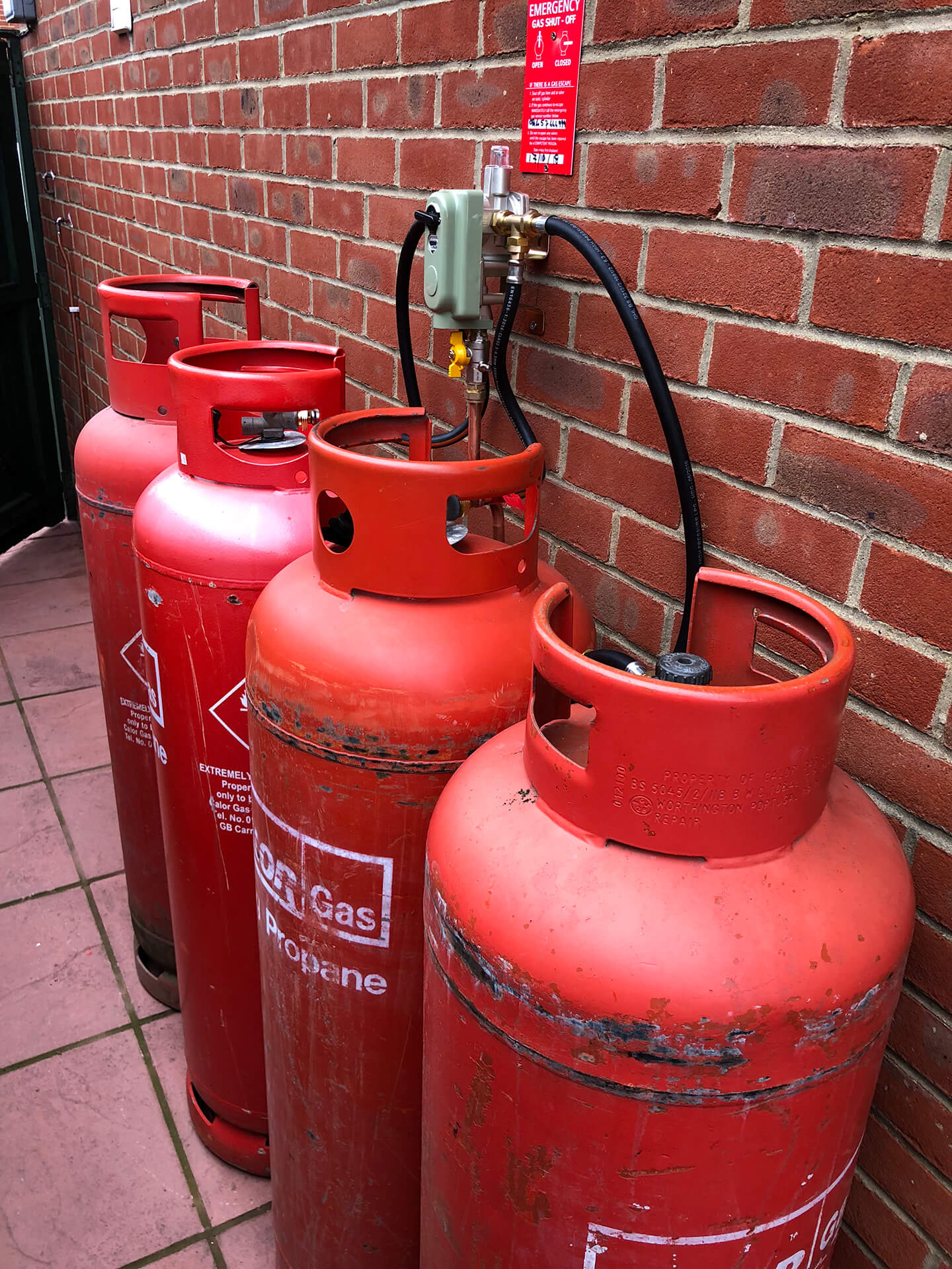 Gas Bottles Sheppey Caravans FREE DELIVERY on Sheppey